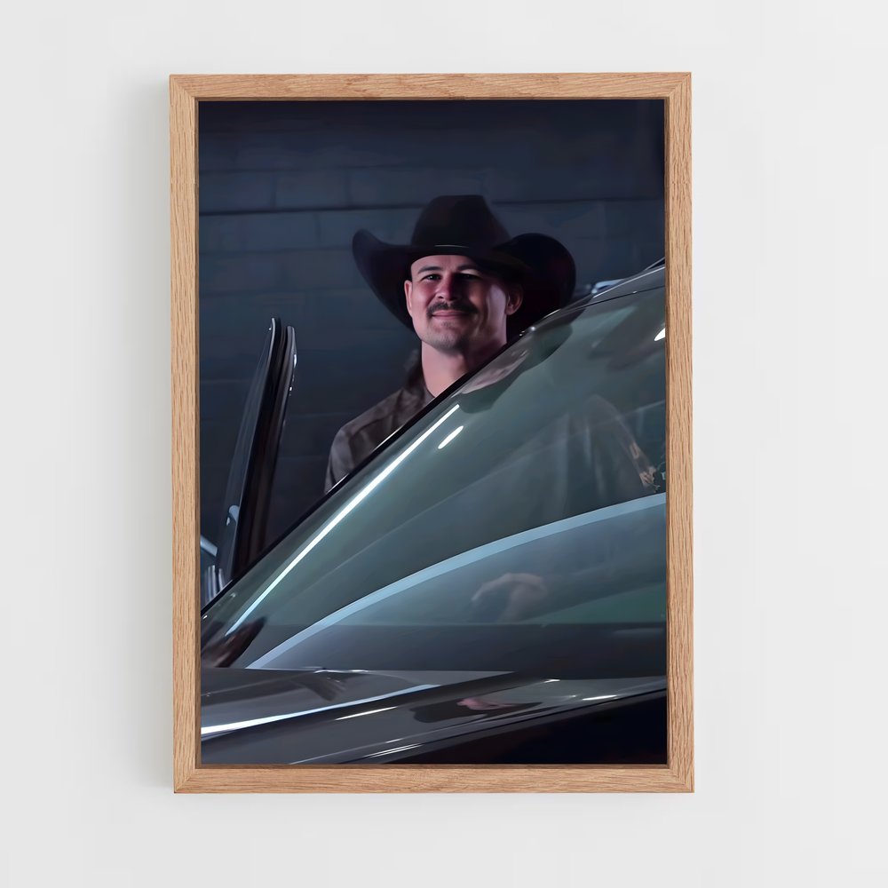 Poster Dans la Voiture – affiche MMA (vue 4)